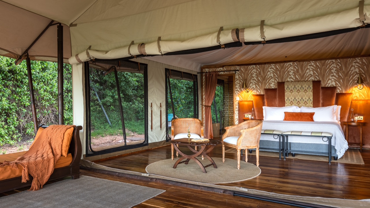 Tienda familiar en Cottar's Camp 1920